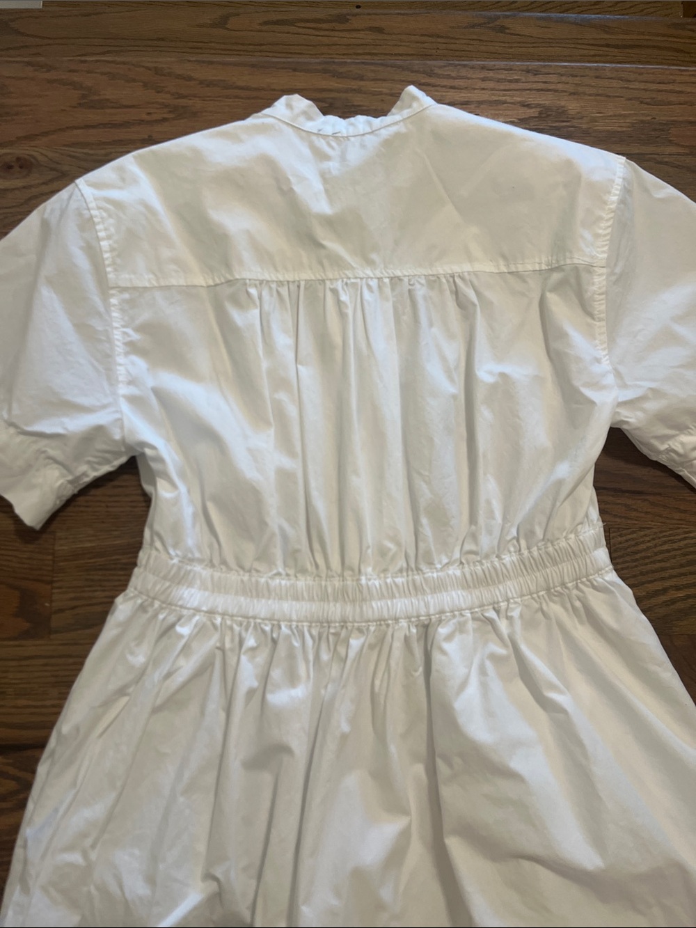 Women’s white midi dress size XSmall EUC - Picture 7 of 9